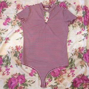 *SOLD* Striped Summer Bodysuit